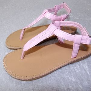 Stepping Stones Girls Thong Sandals sz 9